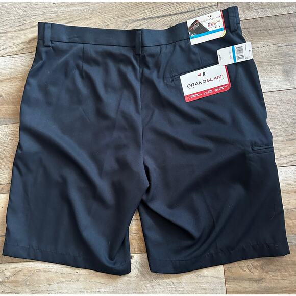 Men's Grandslam Motion Flow golf shorts Size 36 Black - Picture 2 of 9